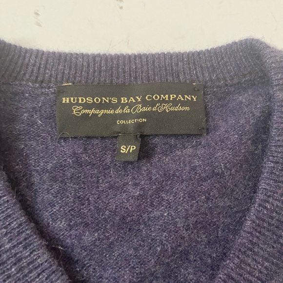 100% Cashmere Dark  Purple Sweater from The Bay - Picture 5 of 7